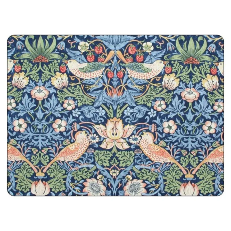 Pimpernel William Morris Placemats Strawberry Thief Blue Pimpernel William Morris Placemats Strawberry Thief Blue