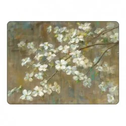Placemats by Pimpernel Dogwood in Spring Pattern