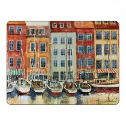Boat Scene Corkbacked Pimpernel Placemats