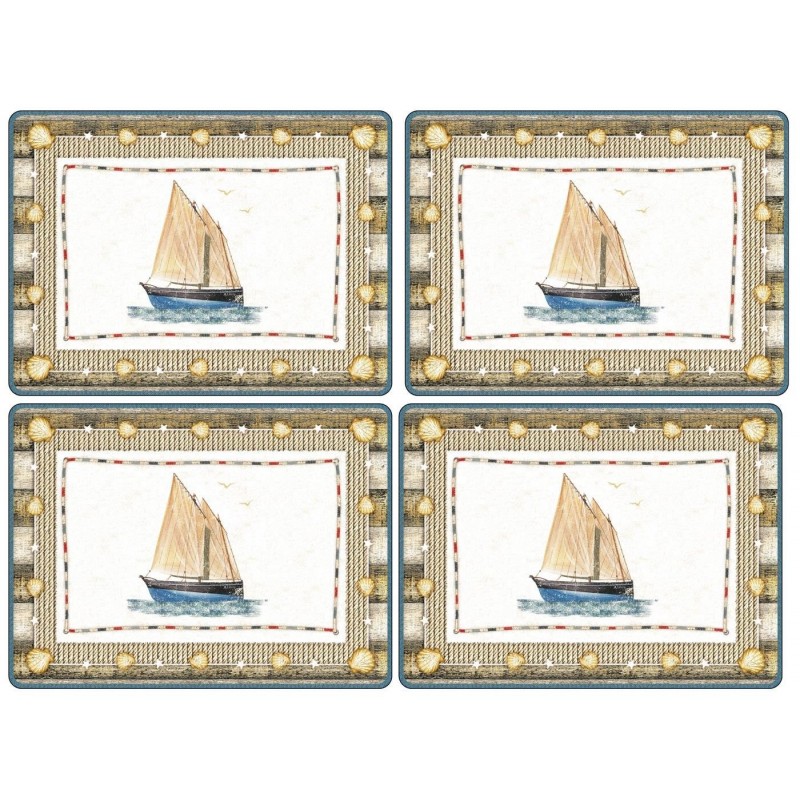Coastal Breeze Classic Pimpernel Placemats Set
