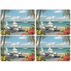 Pimpernel In the Sunshine Sea View Placemats