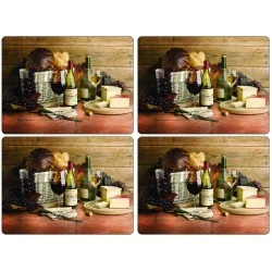 Artisanal Wine Pimpernel Placemats set of 4 Artisanal Wine Pimpernel Placemats set of 4