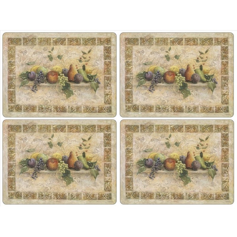 Pimpernel Tuscan Palette Placemats Vintage Theme