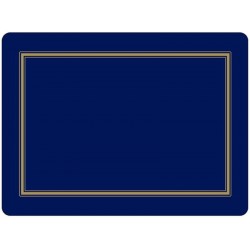 Classic Midnight Blue Placemats by Pimpernel