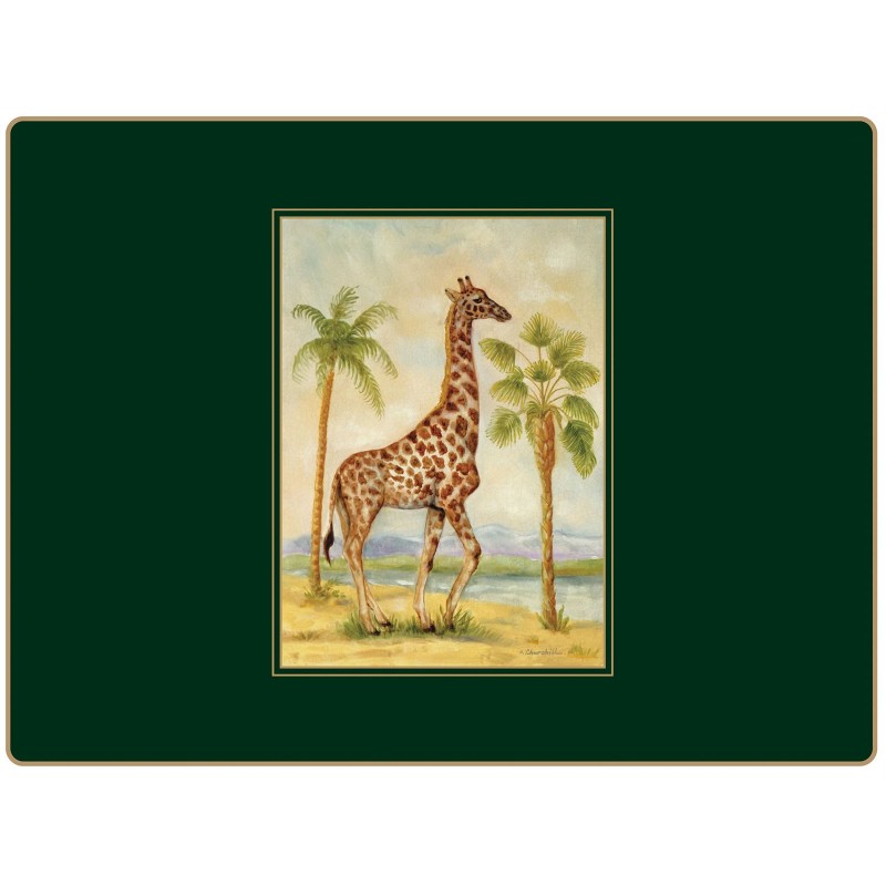 Lady Clare African Animals Placemats Large