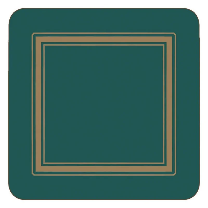 Classic Emerald Pimpernel Coasters