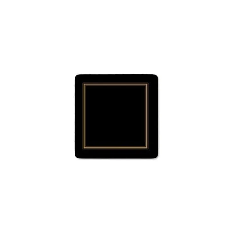Black Classic Coasters by Pimpernel