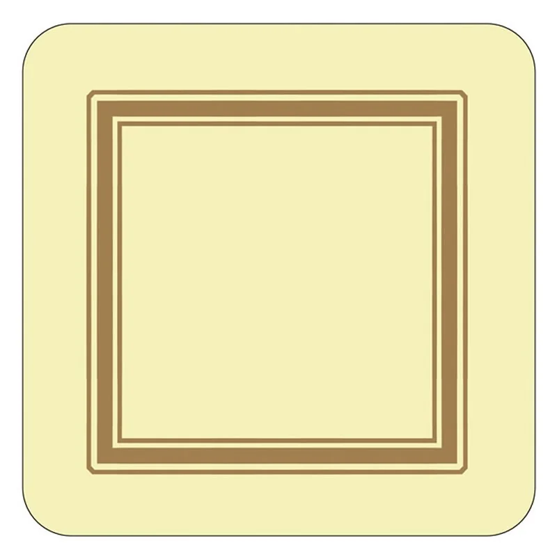Classic Cream Coasters by Pimpernel
