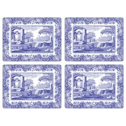 Spode Blue Italian Placemat Set of 4 Spode Blue Italian Placemat Set of 4