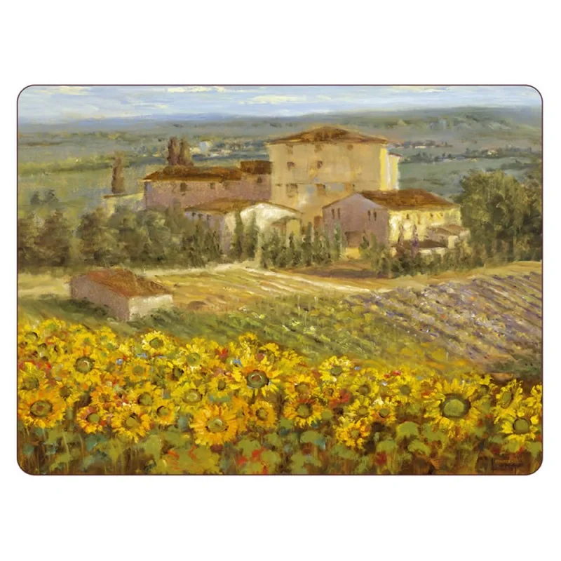 Tuscany Pimpernel Landscape Placemats Tuscany Pimpernel Landscape Placemats