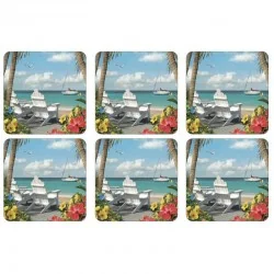 In the Sunshine coasters yacht and deckchairs scene