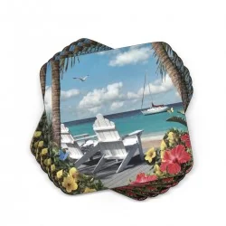 In the Sunshine coasters fanned out nautical view