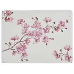 Pink Blossom floral place mats by Pimpernel