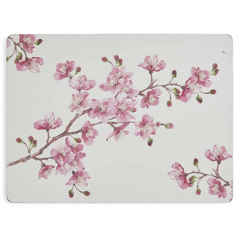 Pink Blossom floral place mats by Pimpernel