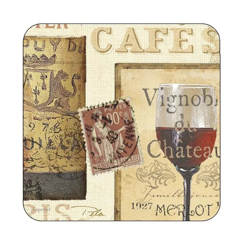 Vintage Pimpernel Coasters The French Cellar Vintage Pimpernel Coasters The French Cellar