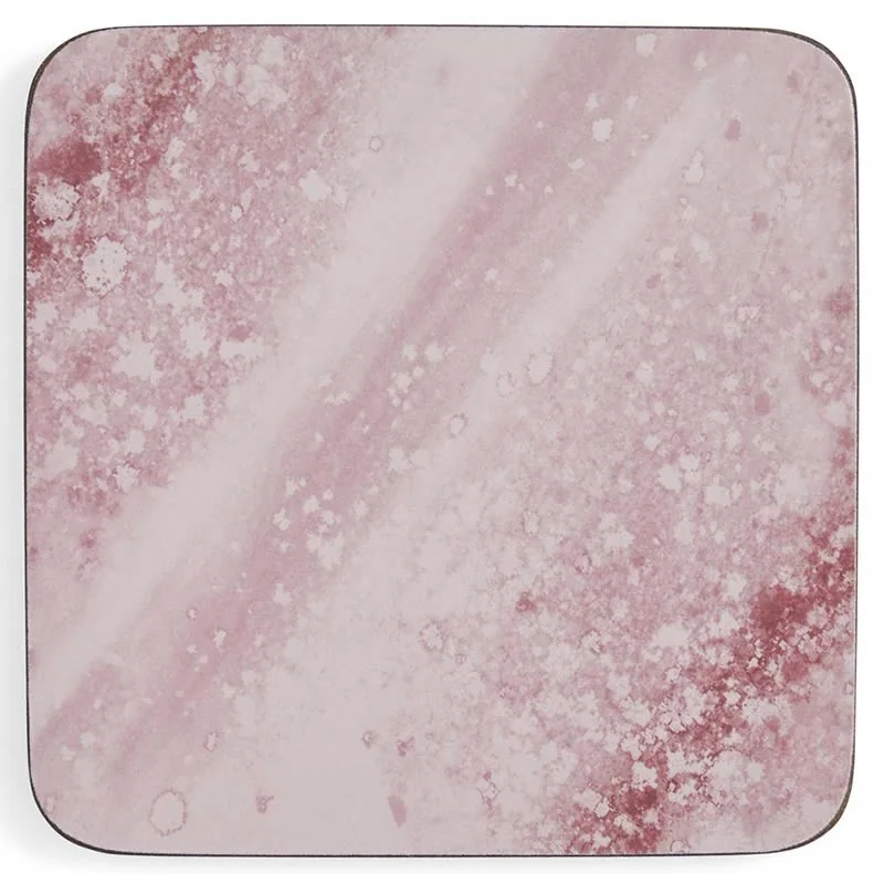 Pimpernel Minerals Rose Quartz coaster set of 6