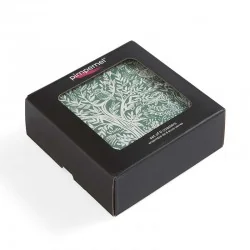 Tapestry Sage by Pimpernel animal and flower coaster set gift boxed view