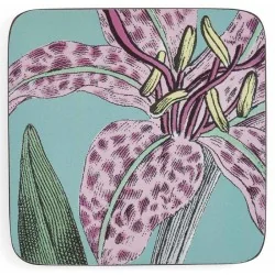 Botanic Garden Flora & Fauna coasters light version