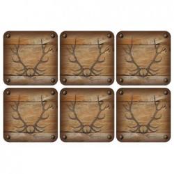 Lodge coasters from Pimpernel