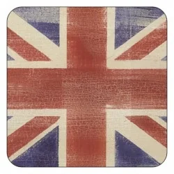 Union Jack Flag Coaster Set by Pimpernel