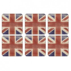 Union Jack coasters from Pimpernel