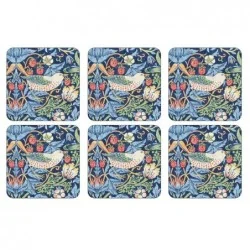 Pimpernel Strawberry Thief Blue coasters from Pimpernel