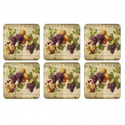 Abundant Fall coasters from Pimpernel