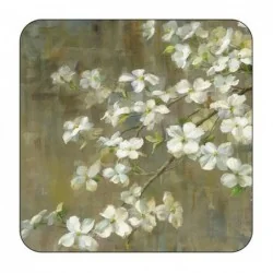 Dogwood in Spring Pimpernel Coasters